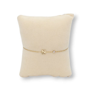 Buchstabenarmband BB