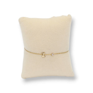 Buchstabenarmband BB