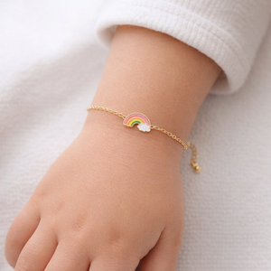 Kinderarmband Regenbogen