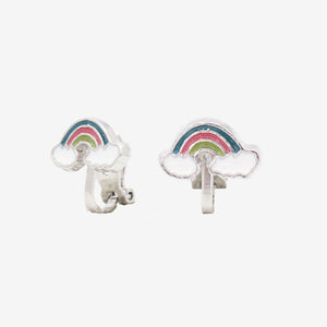 Regenbogen Ohrclip