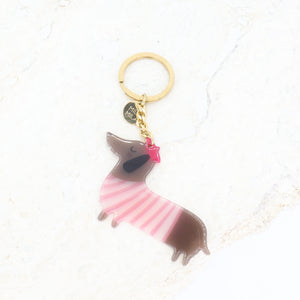 Schlüsselanhänger Dackel
