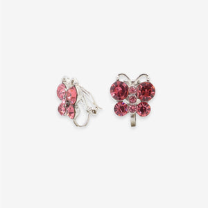 Glitzerschmetterling Ohrclip
