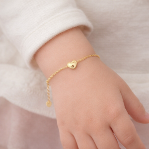 Kinderarmband Herz