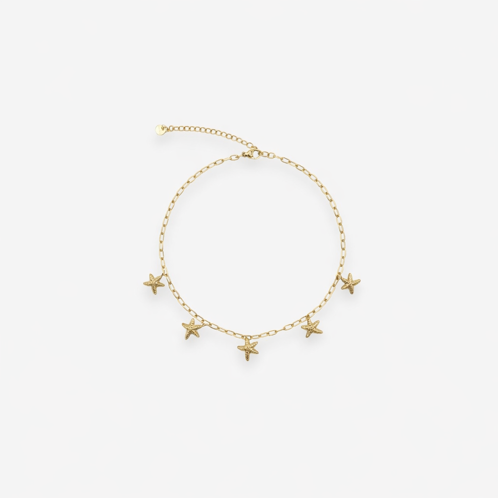 Blue Charm Fusskette