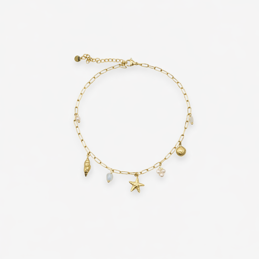Blue Charm Fusskette