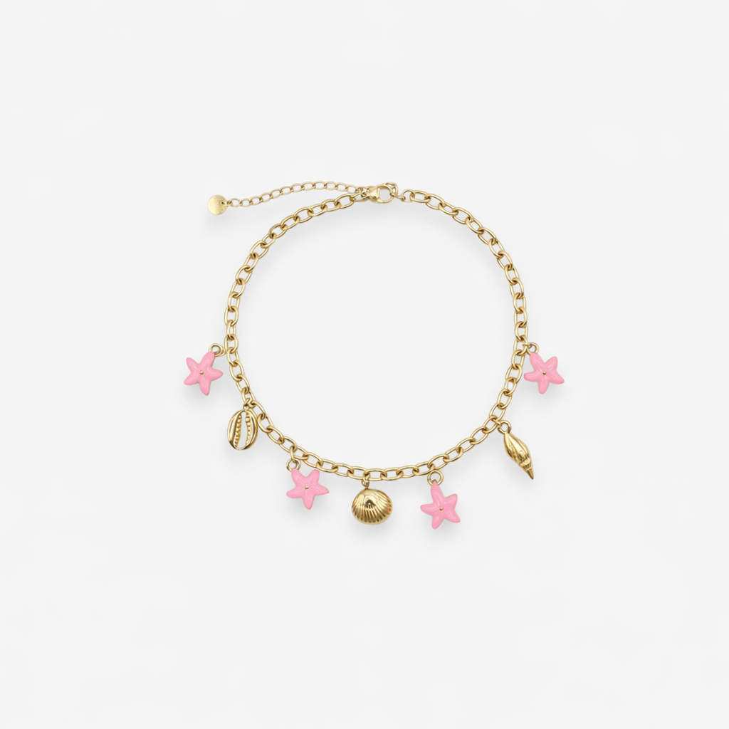 Blue Charm Fusskette