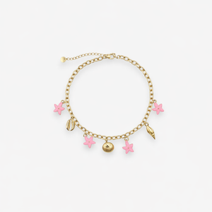 Blue Charm Fusskette