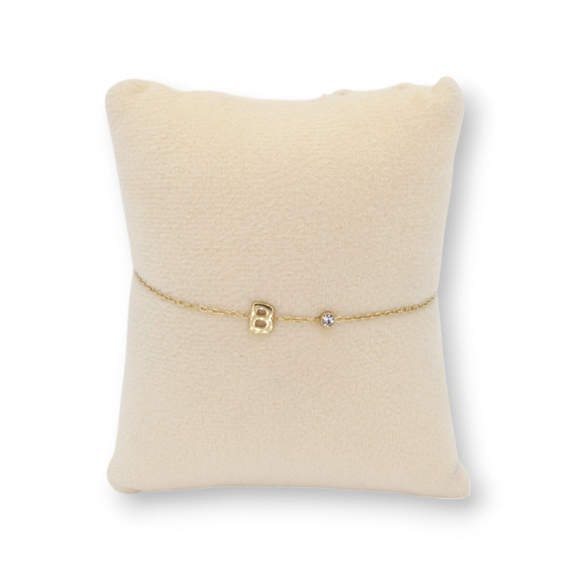 Buchstabenarmband BB