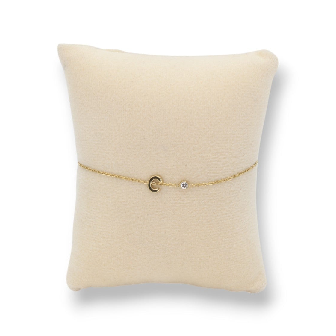 Buchstabenarmband BB
