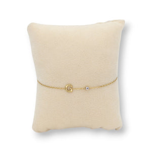 Buchstabenarmband BB
