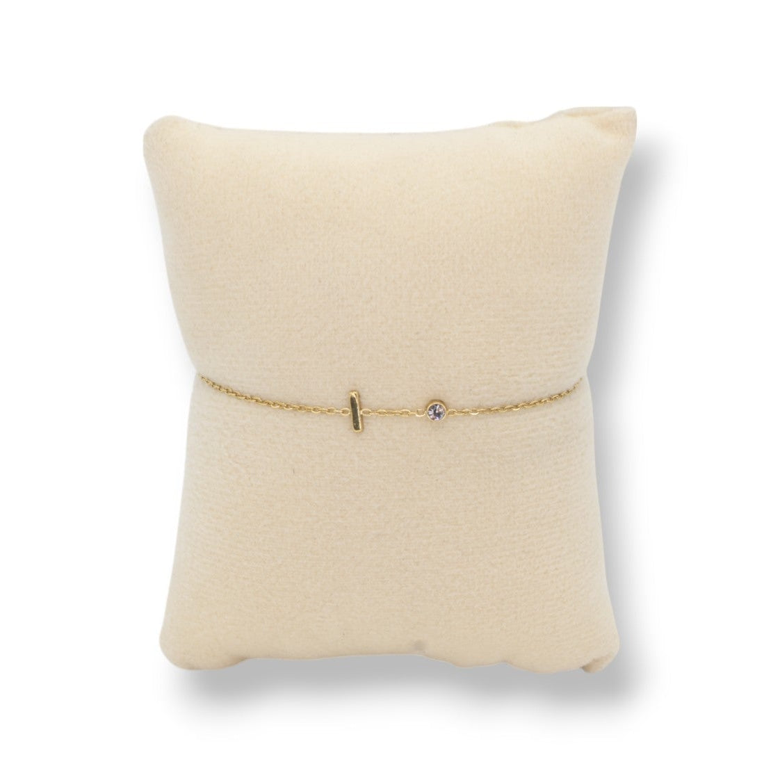 Buchstabenarmband BB