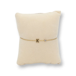 Buchstabenarmband BB
