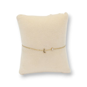 Buchstabenarmband BB