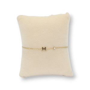 Buchstabenarmband BB