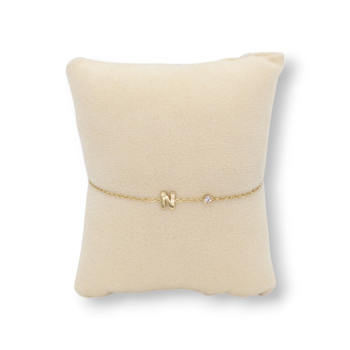 Buchstabenarmband BB