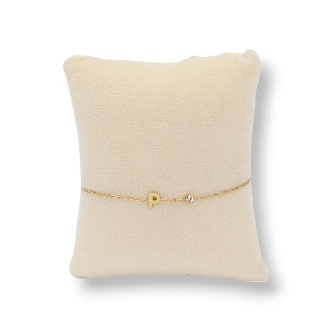 Buchstabenarmband BB