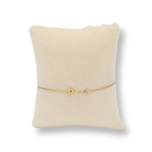 Buchstabenarmband BB