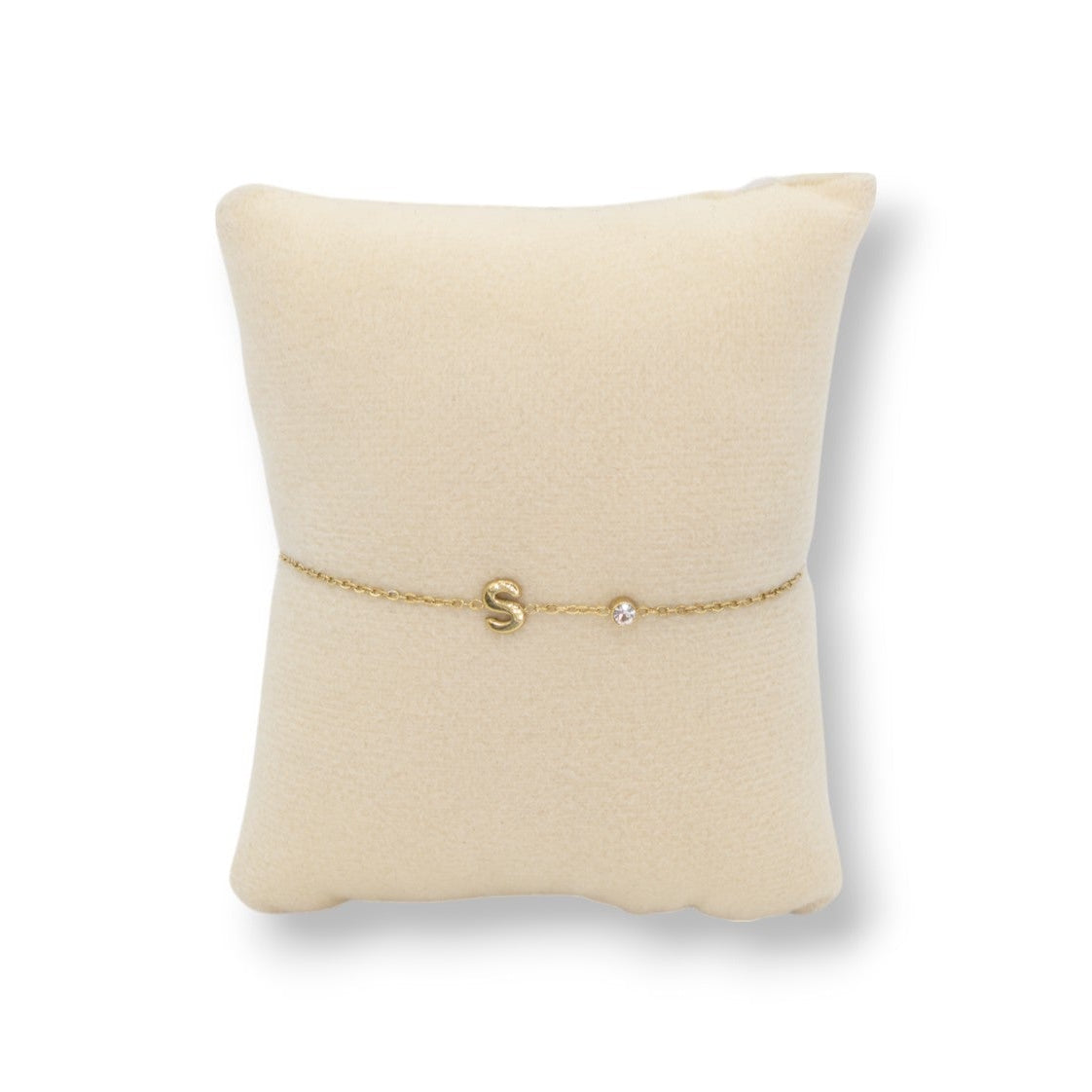 Buchstabenarmband BB
