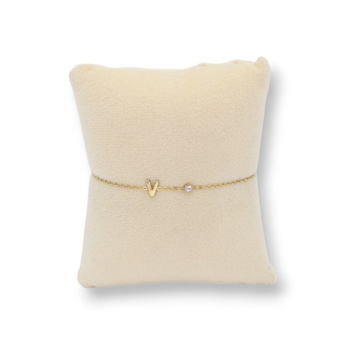 Buchstabenarmband BB