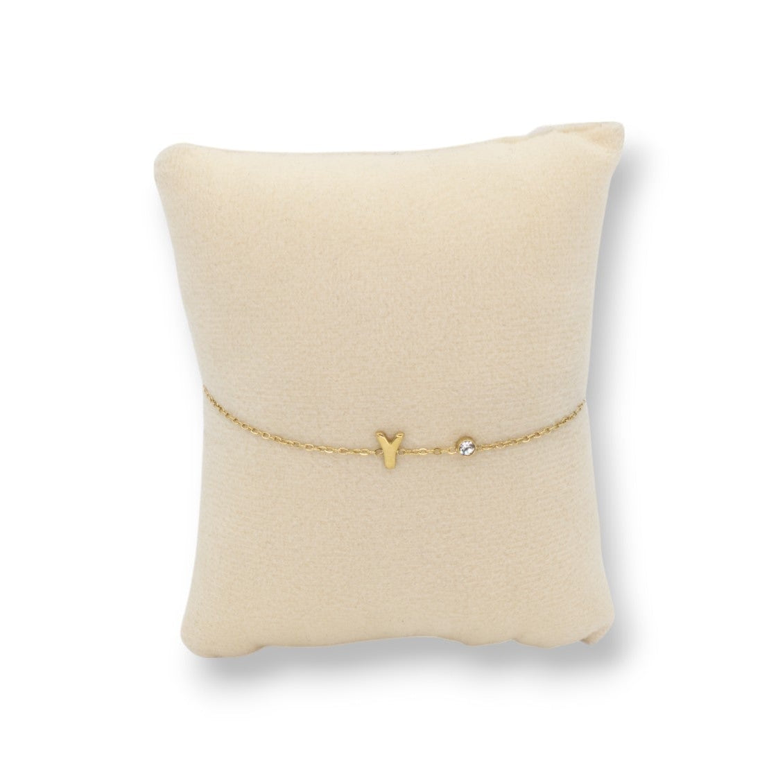 Buchstabenarmband BB