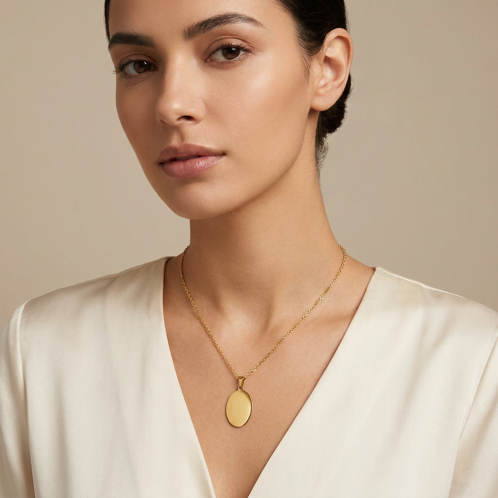 Glam Coin oval