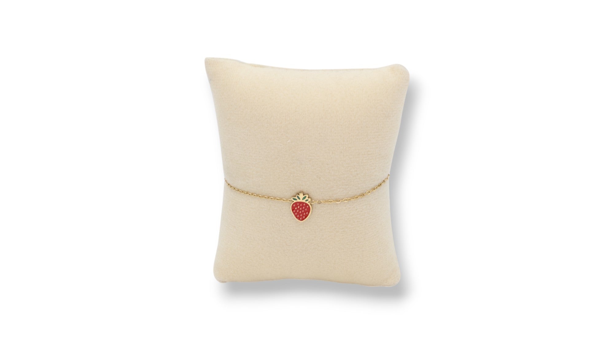 Kinderarmband Erdbeere