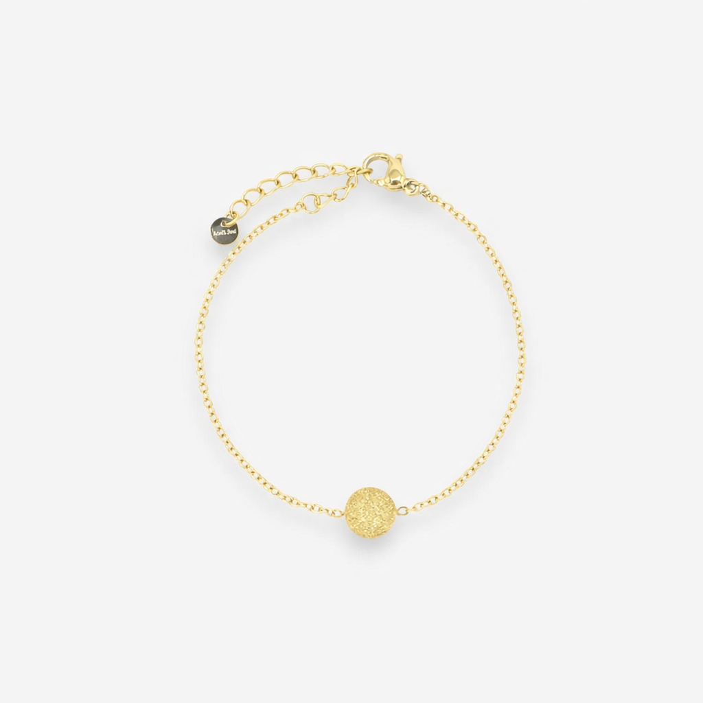 Kinderarmband Glitzerscheibe