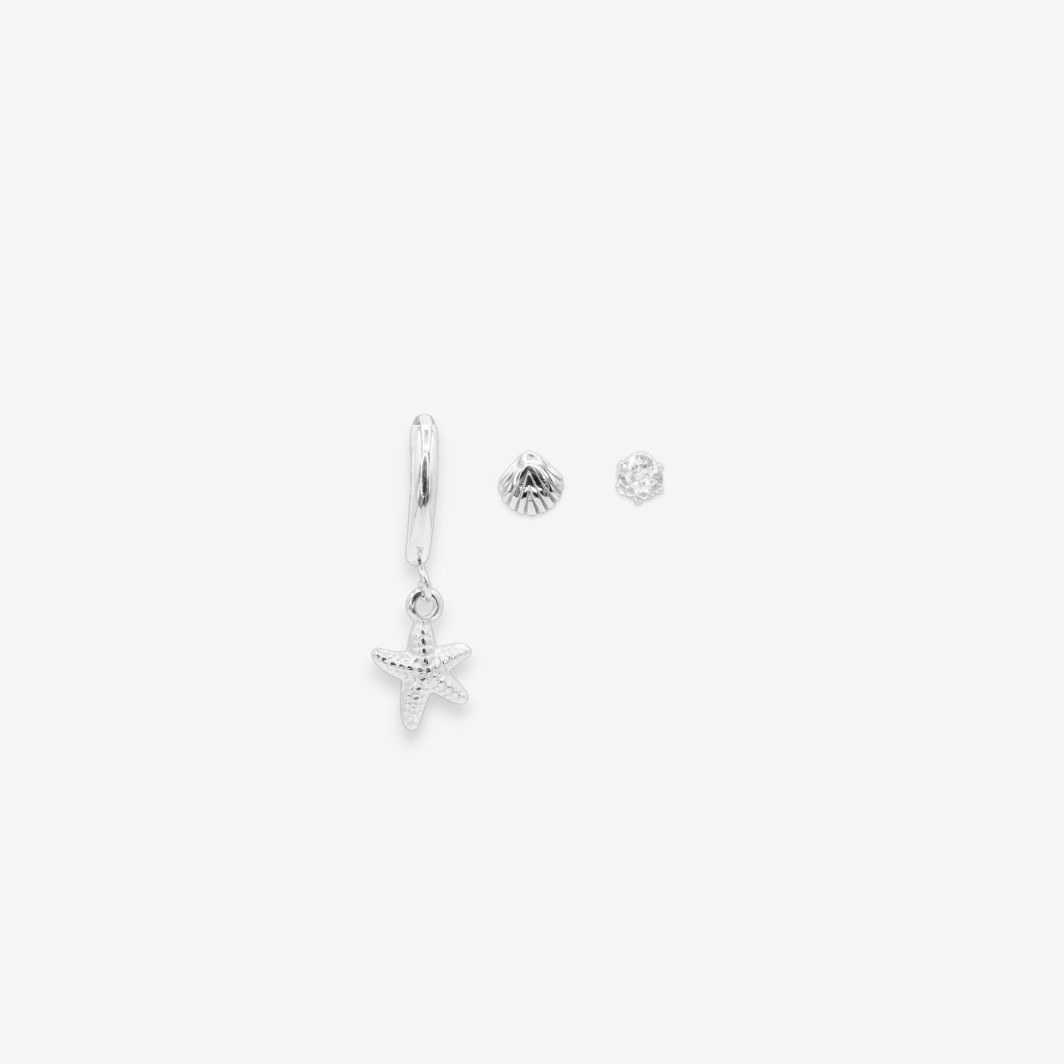 Jubi Ohrring Set silber