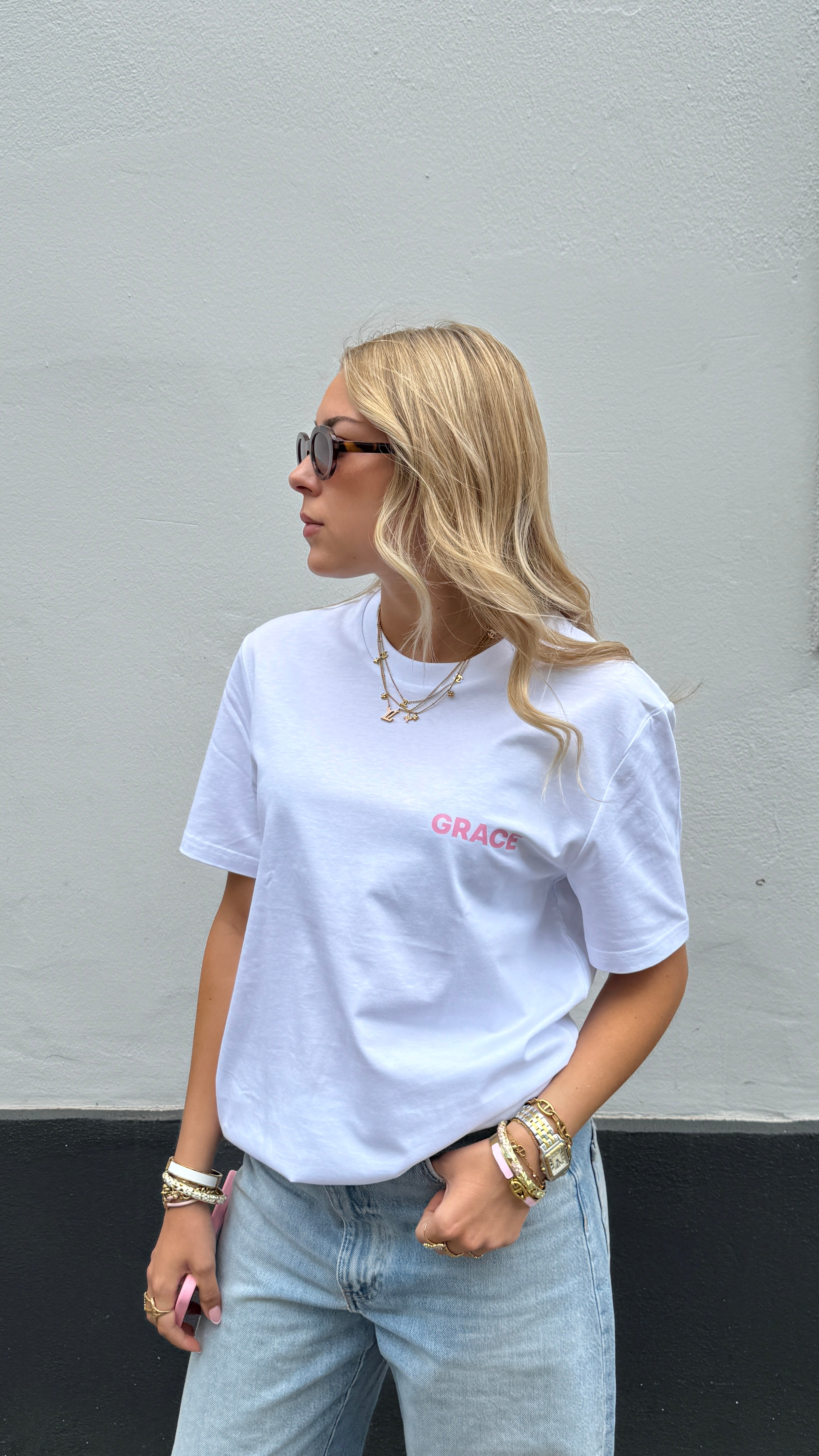 T-shirt Grace Kirsche