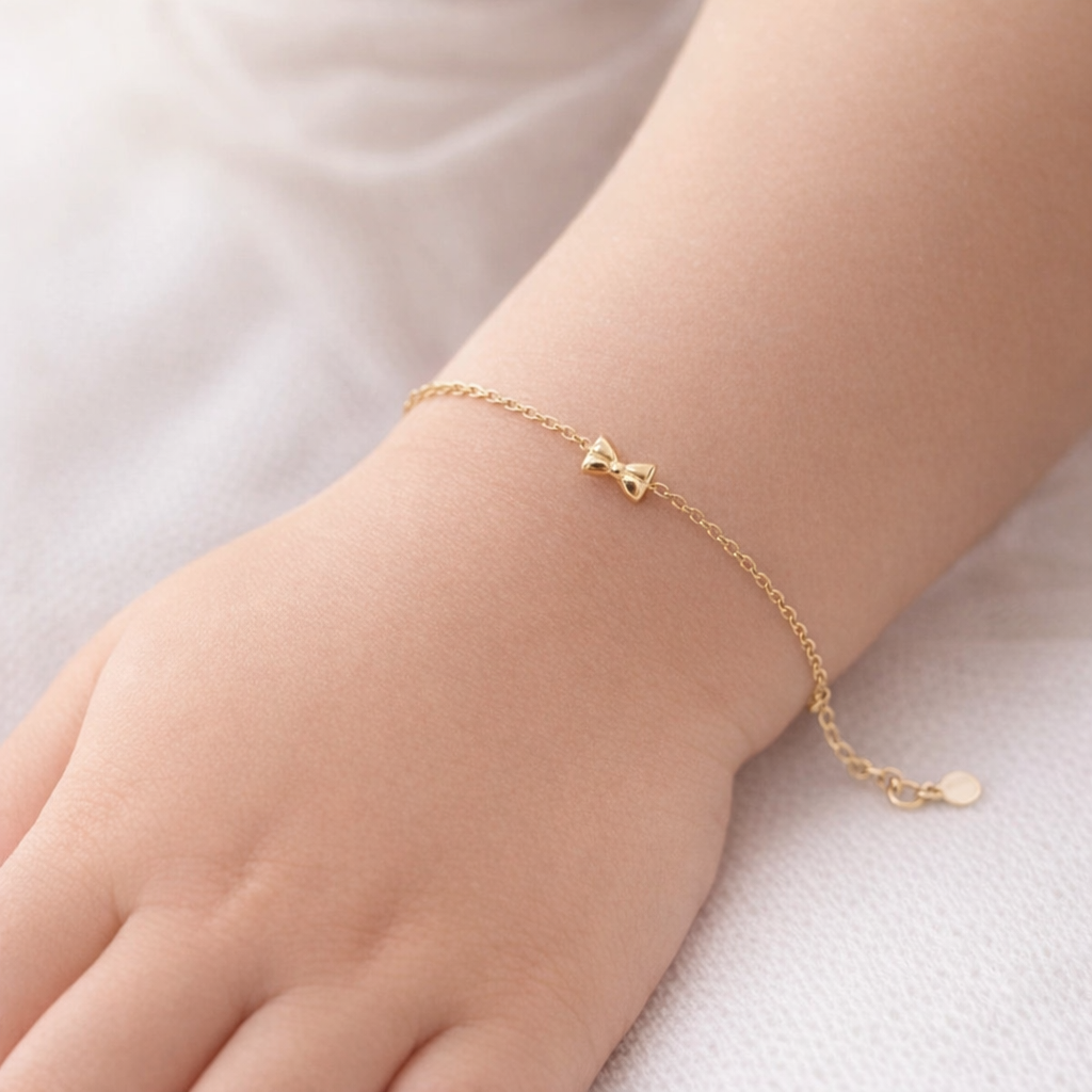 Kinderarmband Schleife