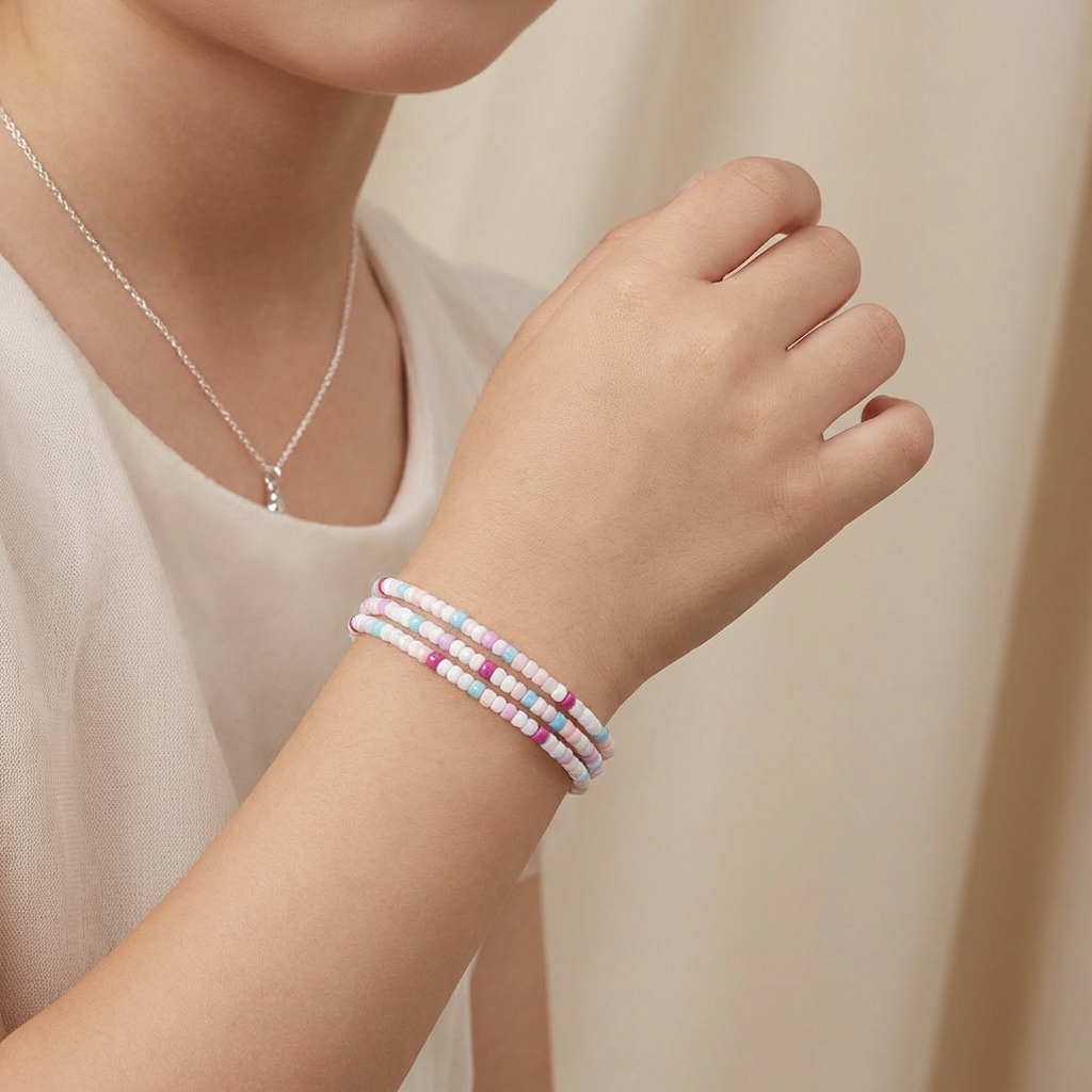 Glasperlenarmband